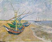 Vincent Van Gogh Saintes Maries oil painting picture wholesale